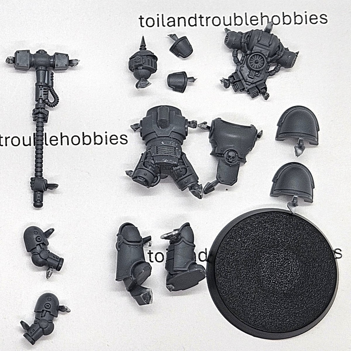 Horus Heresy Warhammer 40k Mk III Space Marine with Thunder Hammer