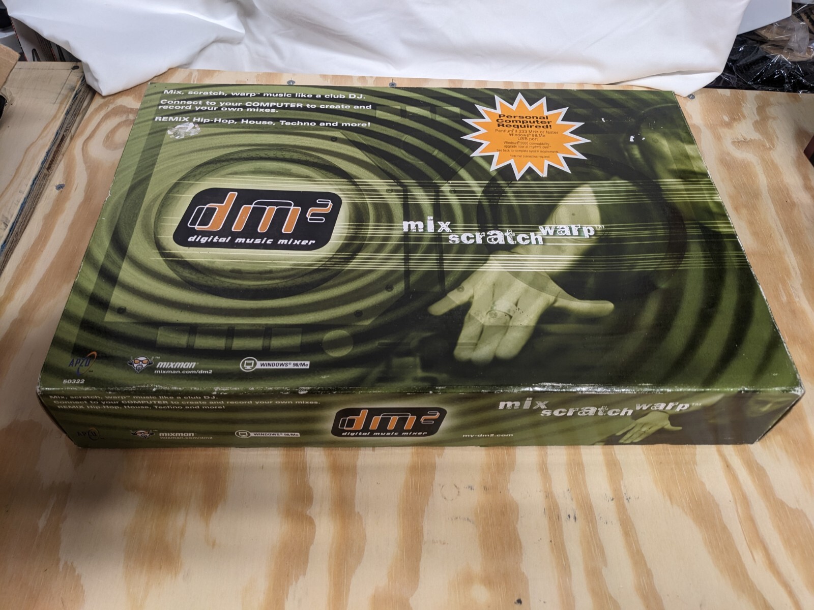 DM2 Digital Music Mixer Remix Record Mix Scratch New in Box eBay