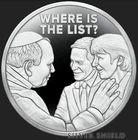 2025 Where is the list? Silver Shield 1 oz Proof, ONLY 179 minted! #122&125 Rare