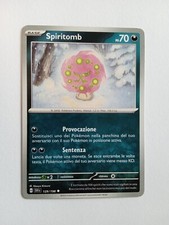 POKEMON 2023 ITA SCARLATTO & VIOLETTO SPIRITOMB n 129/198 NEW