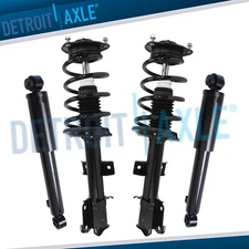 Front Struts w/ Coil Spring Assembly Rear Shocks Kit for 2011 - 2013 Kia Sorento