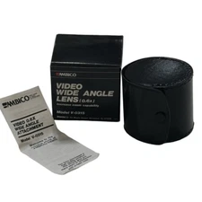 Ambico Model V-0315 Video 0.6x Wide Angle Lens Attachment Wide Japan Made