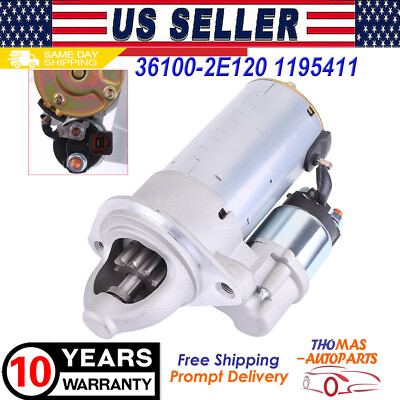 New Starter 36100-2E120 1195411 For Hyundai Kia Elantra Coupe Forte Soul 1.8 2.0