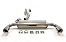 TA Technix Duplex Edelstahlanlage 1x90mm Links+Rechts für Volvo S60 II/V60 T3/T4