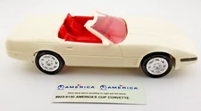 Dealer Promo '92 America³ Cup Corvette Convertible Artic White/Red int. AMT/ERTL