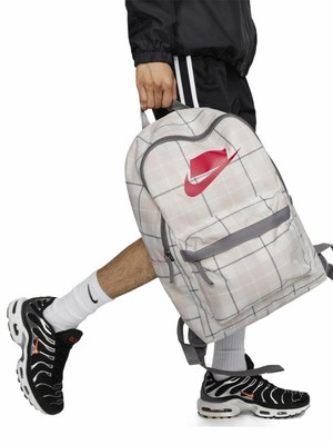 plaid nike backpack