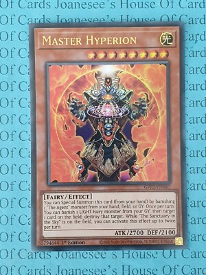 Meister Hyperion GFP2-DE047 Ultra Rare Yu-Gi-Oh Karte 1. Auflage Neu