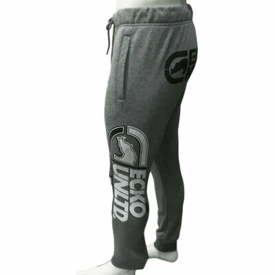 MSRP $44.99 NWT ECKO UNLTD. MEN'S GRAY FLEECE PULL ON JOGGER PANTS SIZE S