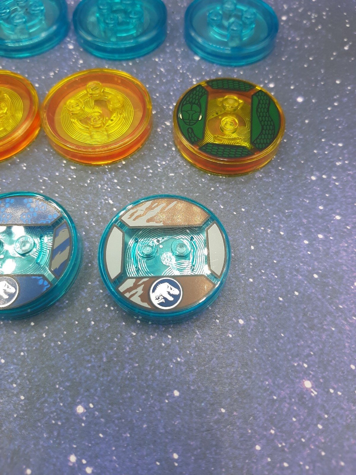 Lego Dimensions Disc Lot of 33 Bart Simpsons Batman Jurassic Park Marty