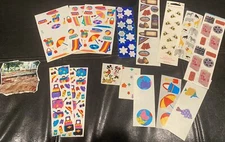 Vintage Stickers Lot Random 80s 90s- Mrs. Grossman’s HTF