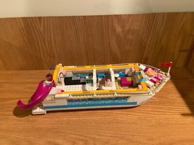 Retired LEGO FRIENDS: Dolphin Cruiser (41015), Manual Included, Complete Set 