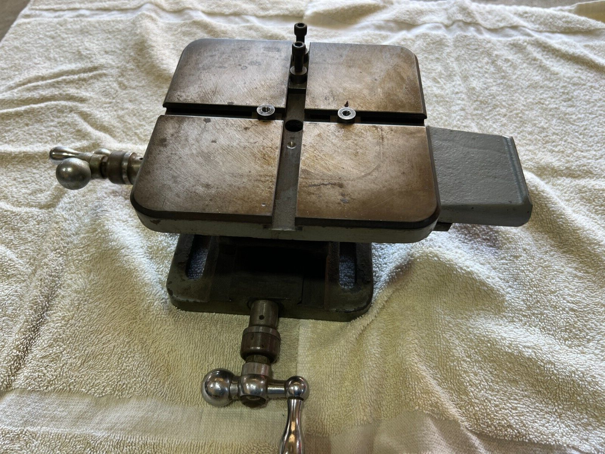 ATLAS CRAFTSMAN 2432 MACHINIST CROSS SLIDE 7X7 X Y TABLE MILLING