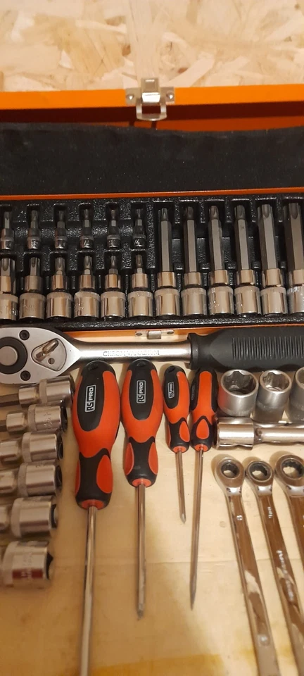 chiavi combinate a cricchetto+ inserti torx + esagonali - Immagine 2 di 4