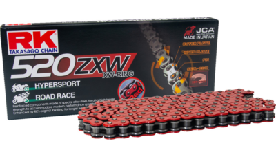 Red 2015-2024 Yamaha YZF- R1 RK ZXW 520 15/43 Extreme QA Chain and