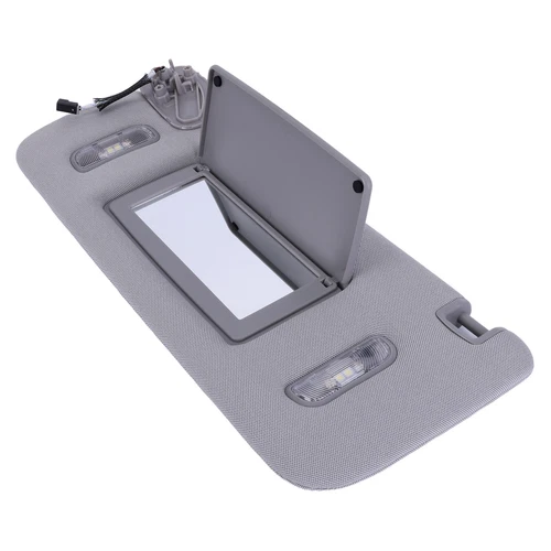 Gray Left Driver Side Sun Visor W/ Light Fits Chevrolet Suburban Tahoe 15-19 NEW - Foto 7 di 20