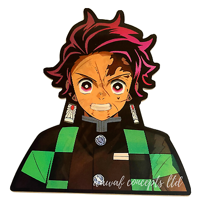 Animal Demon Slayer Anime Tanjiro Kamado Sticker by Anime-Video Game -  Pixels