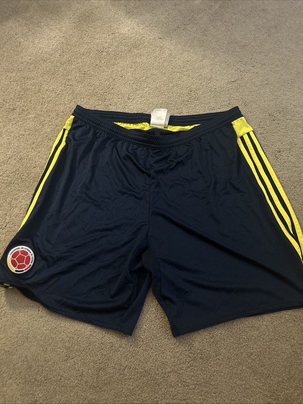 Adidas Colombia Soccer  Shorts 2xl Blue