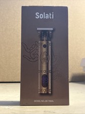 2025 Solati Hair Clippers For Men Gold Tone In Box With Cover Charged