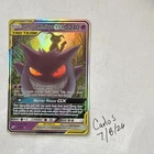 Pokémon TCG Gengar & Mimikyu GX Holo Ultra Rare Card 53/181 Tag Team for grading