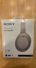 Sony WH-1000XM4 Wireless Noise Canceling Headphones Silver