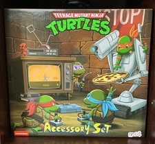 NECA TMNT CARTOON BABY TURTLES ACCESSORY SET TEENAGE MUTANT NINJA TURTLES