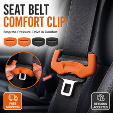 2pcs Car Seat Belt Buckle Covers Rubber Protector Anti-scratch Universal Suv Sed 2pcs Car Seat Belt Buckle Covers Rubber Protector Anti-scratch Universal Suv Sed