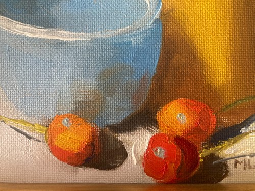 Three Cherries Bowl and Pitcher - Picture 6 of 7