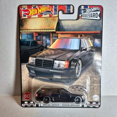 Hot Wheels Premium Boulevard Mercedes Benz AMG E 36 Estate Black NEW SEALED #60