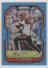 2020 Panini Prizm Blue Wave Prizm 93/199 CJ Uzomah #50 pe8
