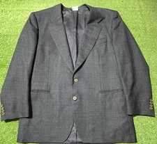 Canali Milano Blazer Sports Coat New Pure Wool Gray Mens Size 54R Made In Italy
