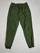 YOUNGLA Young LA Commuter Cargo Jogger Pants Mens Medium Green Knit
