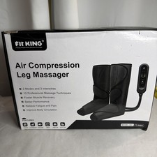 FIT KING Air Compression Leg Massager Circulation Relaxation Foot  Calf FT-009A