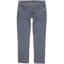 Pioneer Men Blue Straight Regular Stretch Jeans W38 L32 106626 