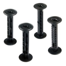 4Pcs 120 220 Empty Roll Film Take-Up Spools Reels For Medium Format Camera US