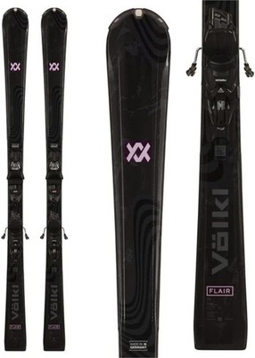 2025 Volkl Flair 7.2 Women's Skis+vMotion 10 GW Ski Bindings NEW 158cm