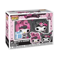 Sanrio My Melody 50th Kuromi 20th Anniversary Pocket Pop! Key Chain 2-PackSanrio