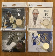 New. Royal Mint 2020 Elton John £5 Commemorative Coin collection Uncirculated