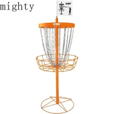 GSE Games& Sports Expert PRO Disc Golf Target Orange Deluxe -24 Chains promotion
