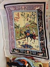 Vintage Creative Dimensions Needlepoint Canvas Horse Landscape Kit 01978