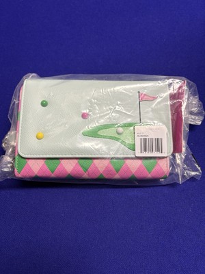 Betsey Johnson Golf Drive Me Crazy Large Wallet On A Chain  NWT