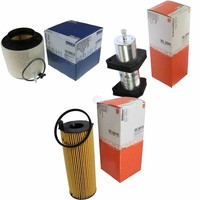 Mahle / Knecht Kraftstofffilter KL 596 Luftfilter LX 2092D ÖLfilter OX 196/1D
