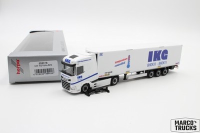 Herpa DAF XG CoolBox semitrailer ''IKG Spedition'' No. 959018 1/87 /HN3973