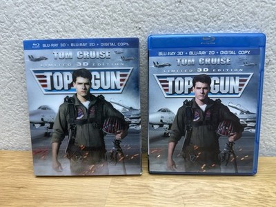 Top Gun Blu-ray 2013 Limited Edition Lenticular Slipcover Cruise No 3D Or Code