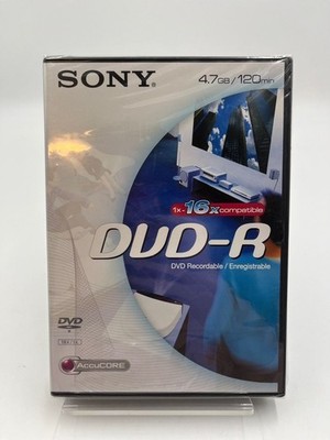 Sony DMR47BVD beschreibbare DVD-R Rohling in der Video-Box, 16x, 120 Minuten