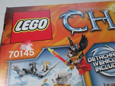 LEGO LEGENDS OF CHIMA: Maula's Ice Mammoth Stomper (70145) for