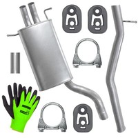 Auspuff Endtopf FüR Mercedes C-Klasse C200 C220 W203 S203 CLK 220 C209 2.2 CDI