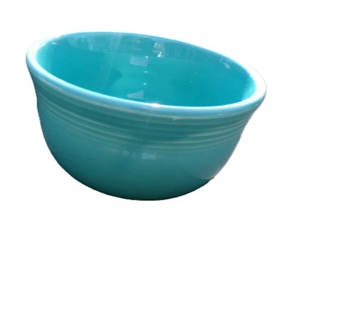 Vintage Fiesta All-Purpose 6 Inch Gusto Bowl 28 OZ Turquoise Blue Fiestaware