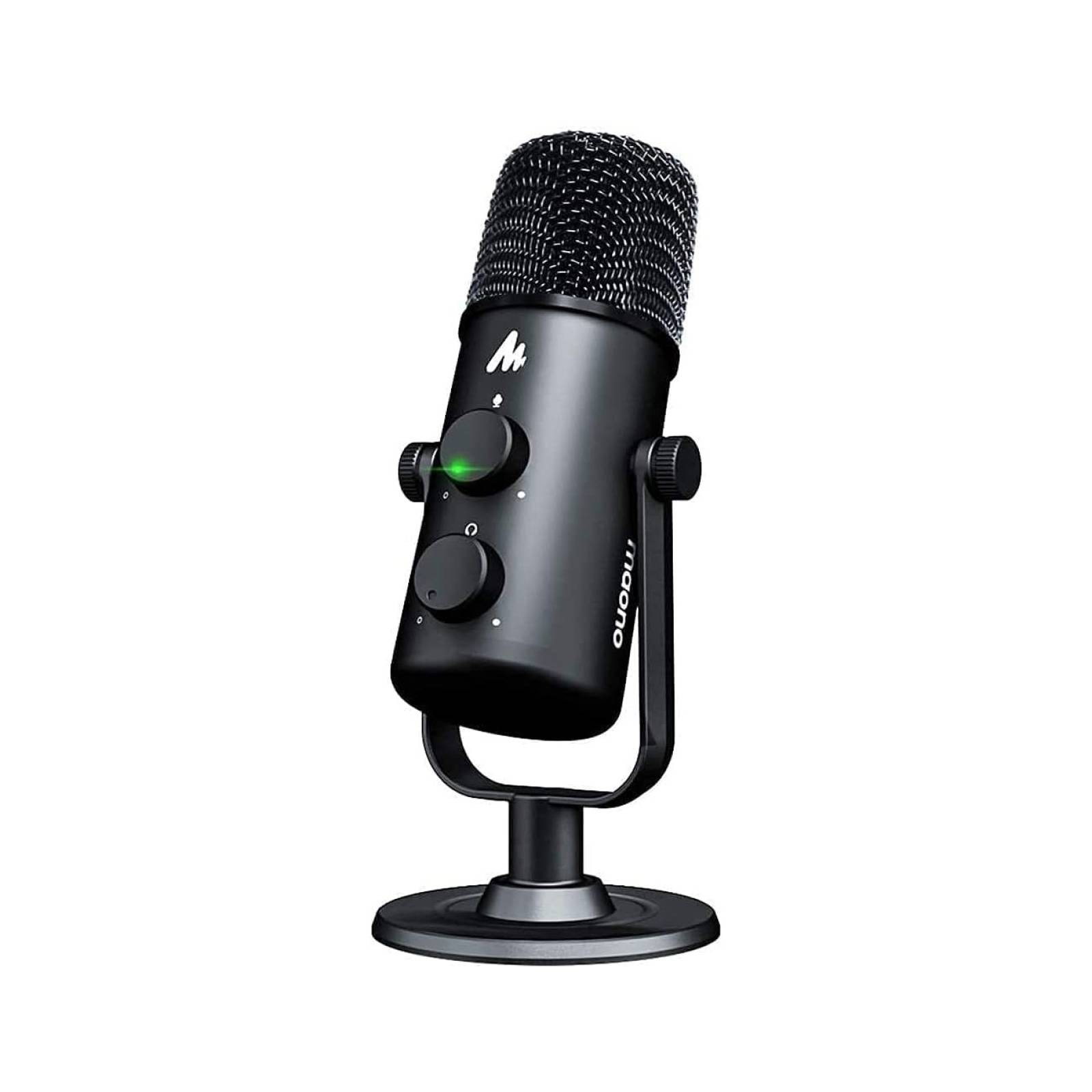 Maono Desktop Condenser Cardioid Omnidirectional Microphone USB-C Black