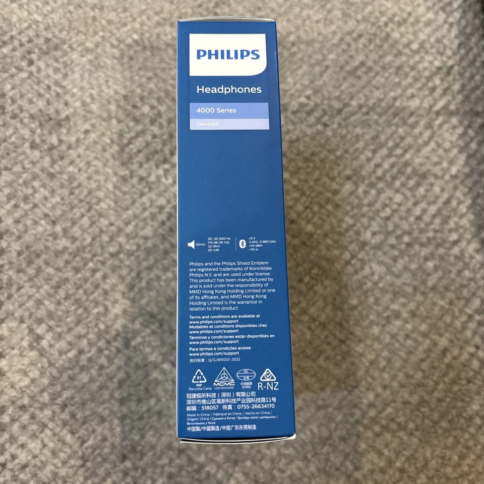 Philips H4205 On-Ear Wireless Headphones 4000 series - NEW OPEN BOX - Image 4 of 4