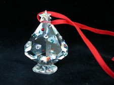 Vintage Crystal Zoo Collection Choinka z czerwono-zielonymi klejnotami Austria W idealnym stanie